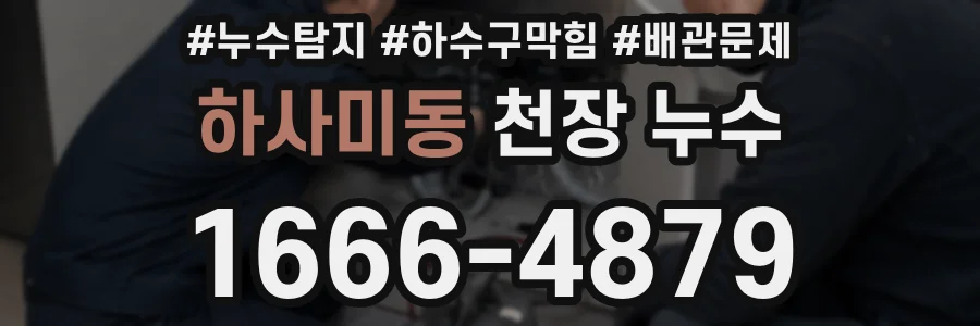 하사미동 천장 누수