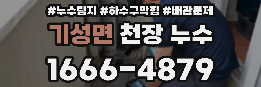 기성면 천장 누수