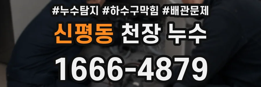 신평동 천장 누수