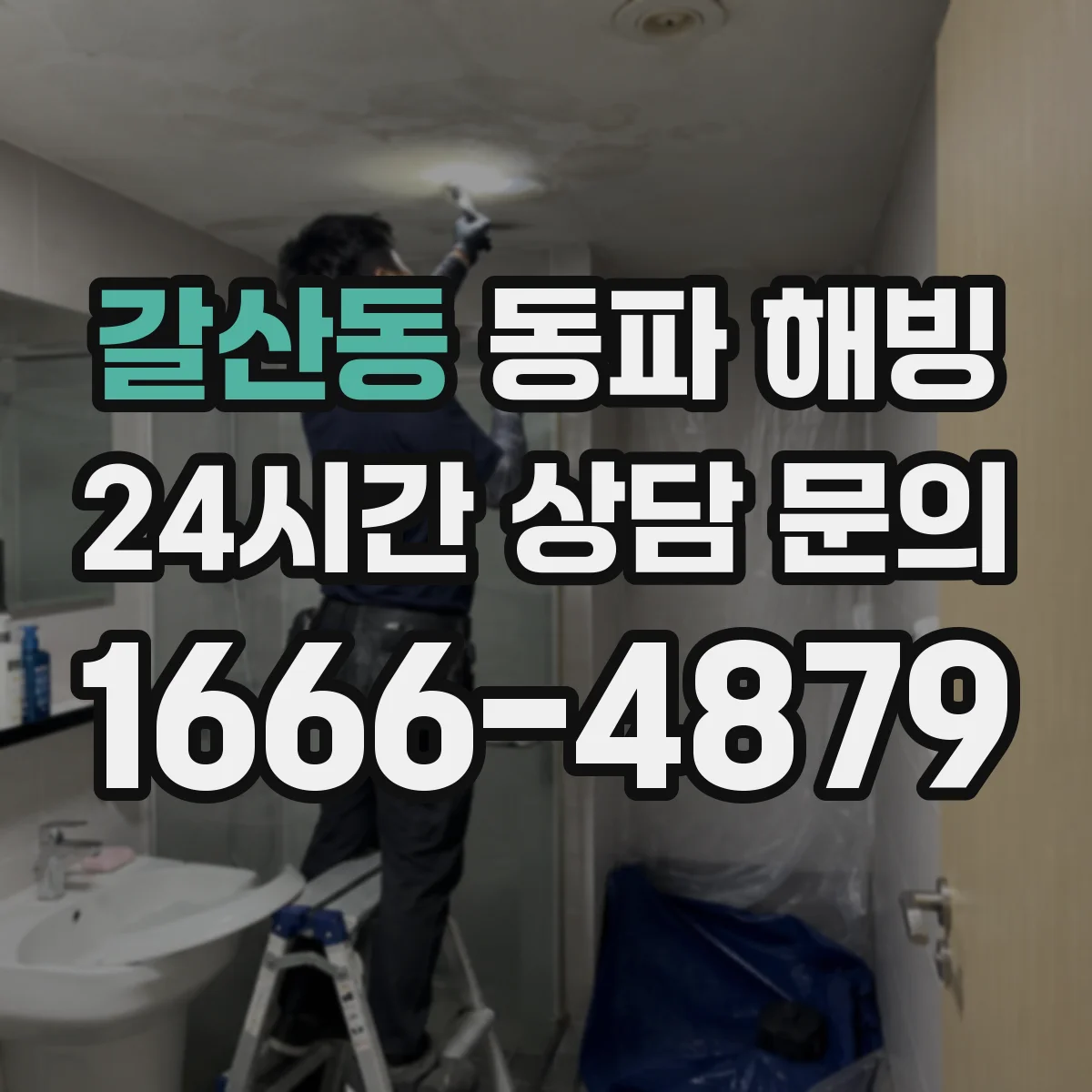 갈산동 동파 해빙