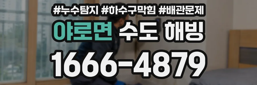 야로면 수도 해빙