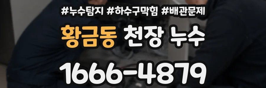 황금동 천장 누수