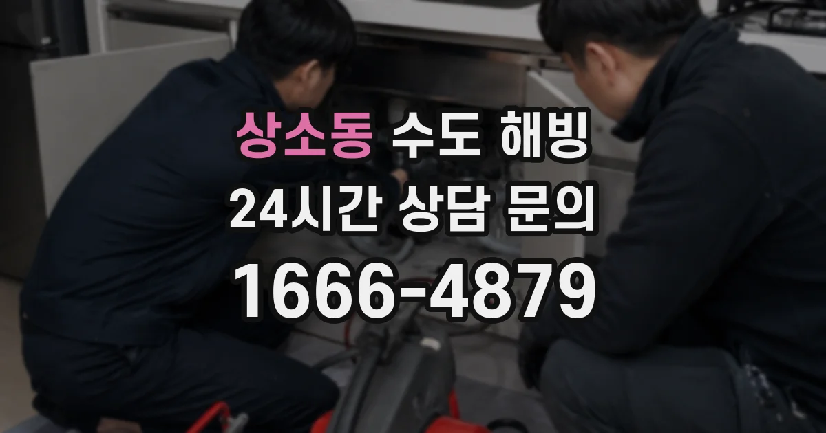 상소동 수도 해빙