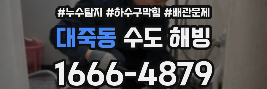 대죽동 수도 해빙