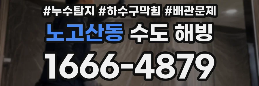 노고산동 수도 해빙
