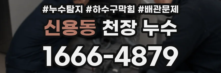 신용동 천장 누수