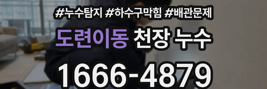 도련이동 천장 누수