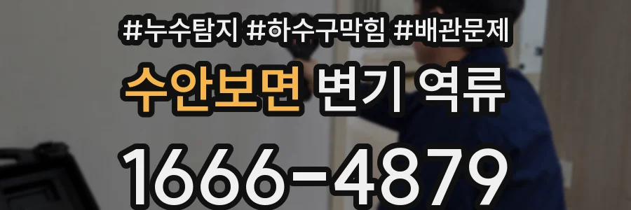 수안보면 변기 역류