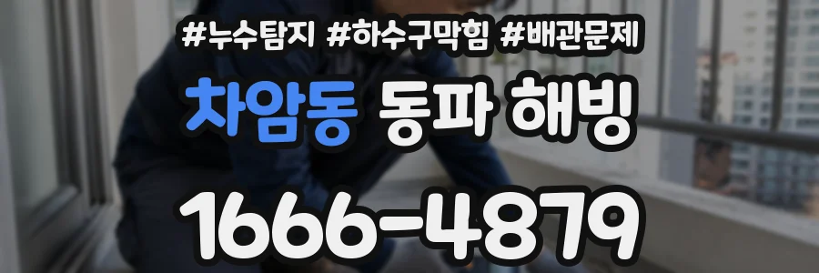 차암동 동파 해빙