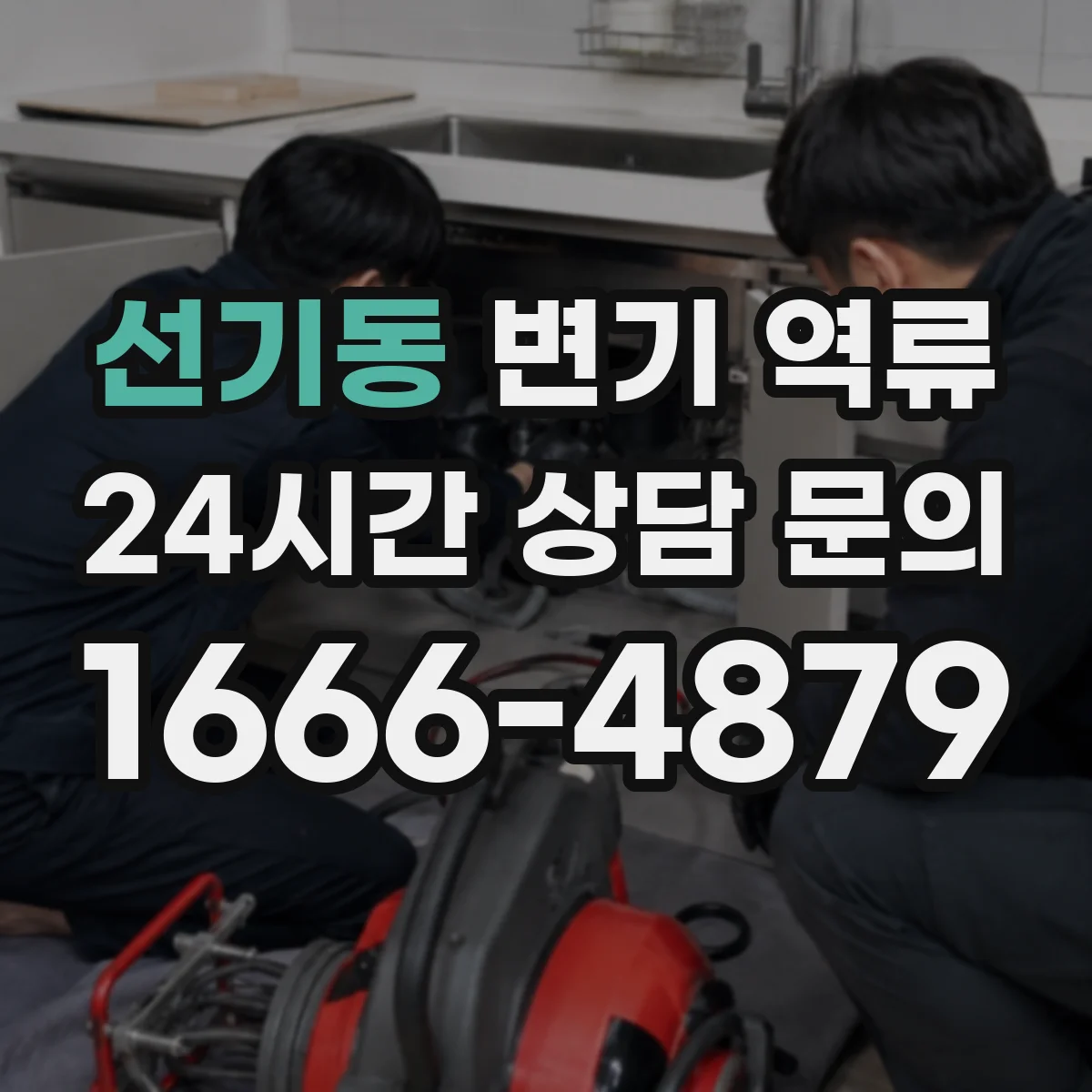 선기동 변기 역류