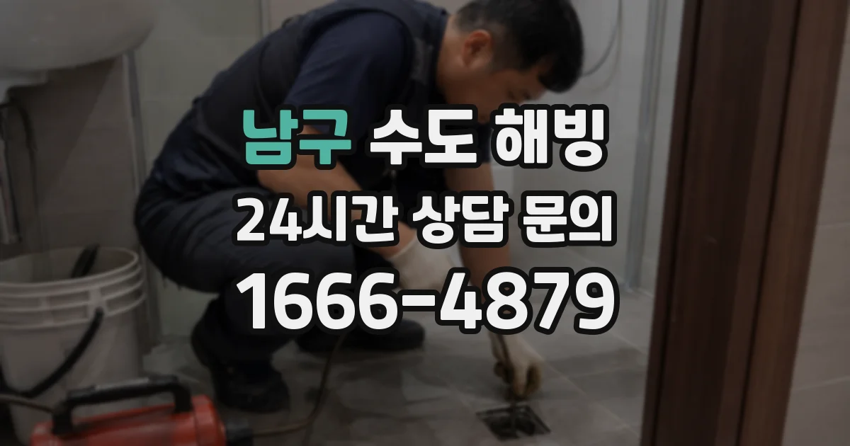 남구 수도 해빙