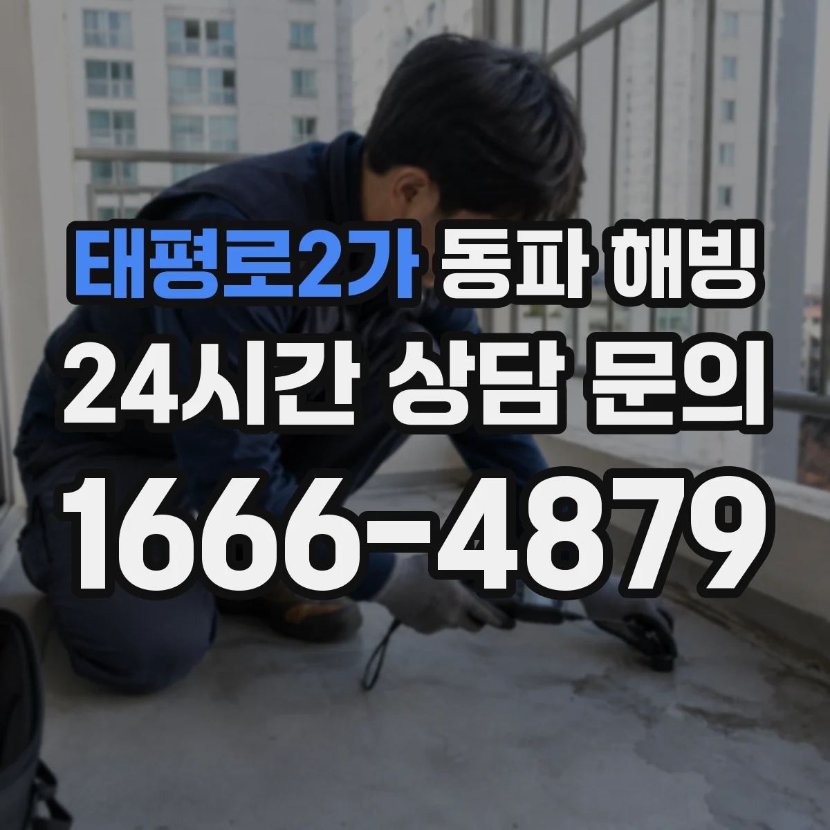 태평로2가 동파 해빙