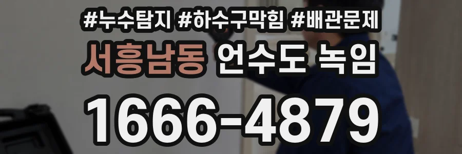 서흥남동 언수도 녹임