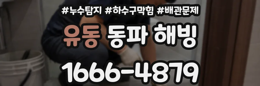 유동 동파 해빙