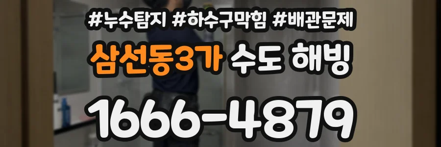 삼선동3가 수도 해빙