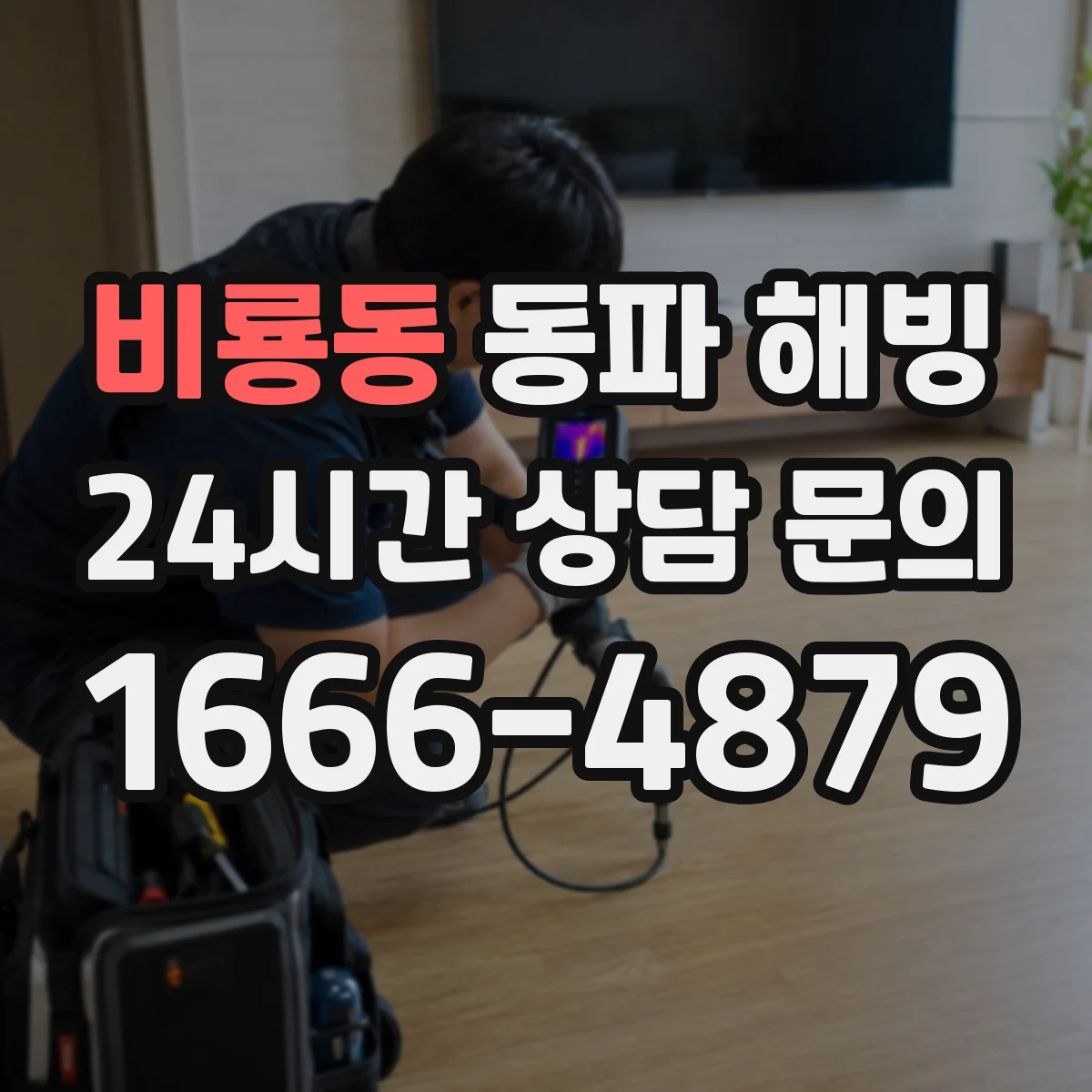 비룡동 동파 해빙