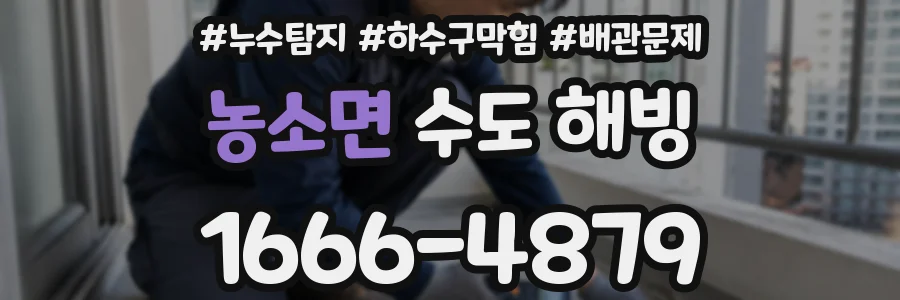 농소면 수도 해빙