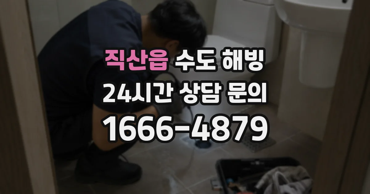 직산읍 수도 해빙