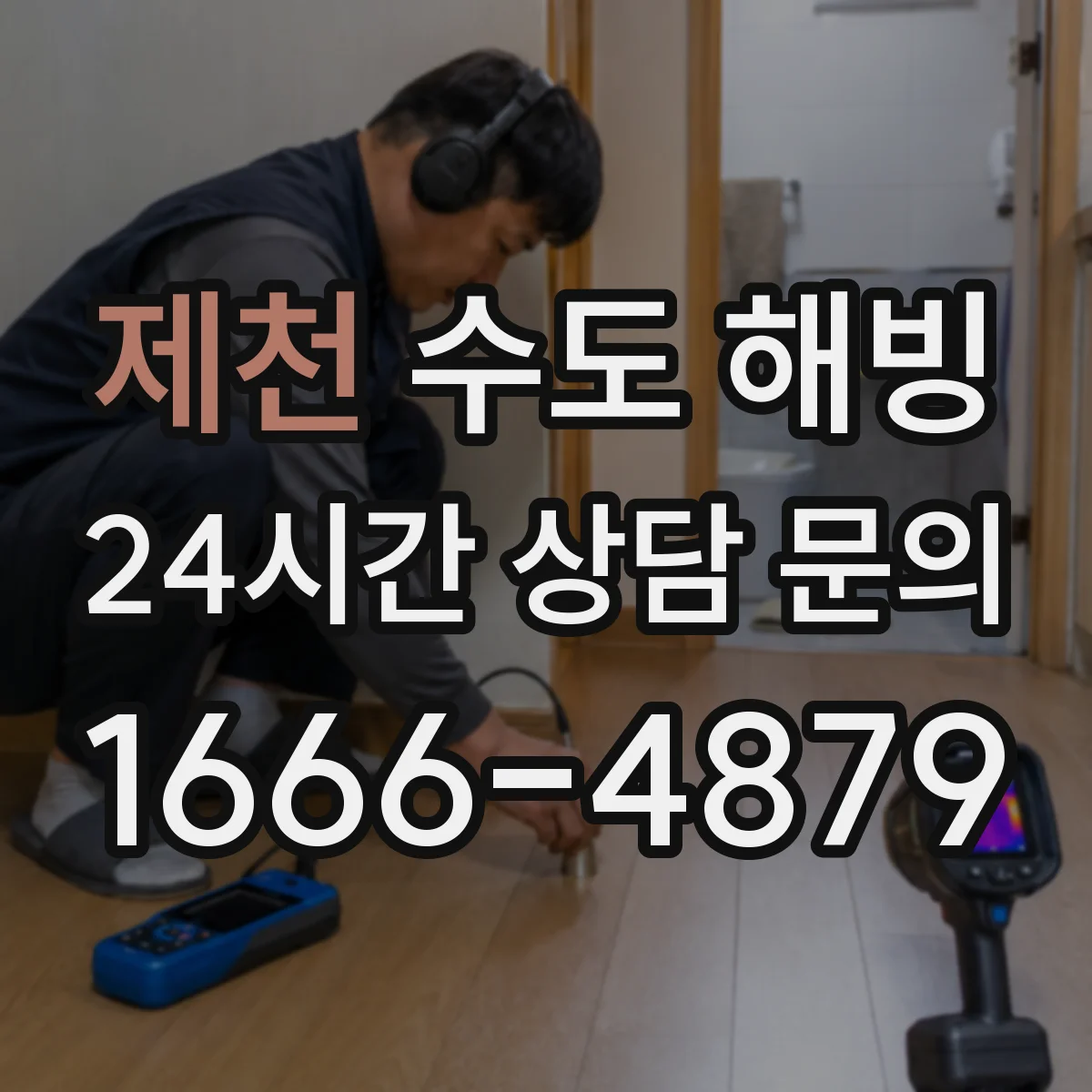 제천 수도 해빙 후 배수 상태까지 확인해야 하는 이유