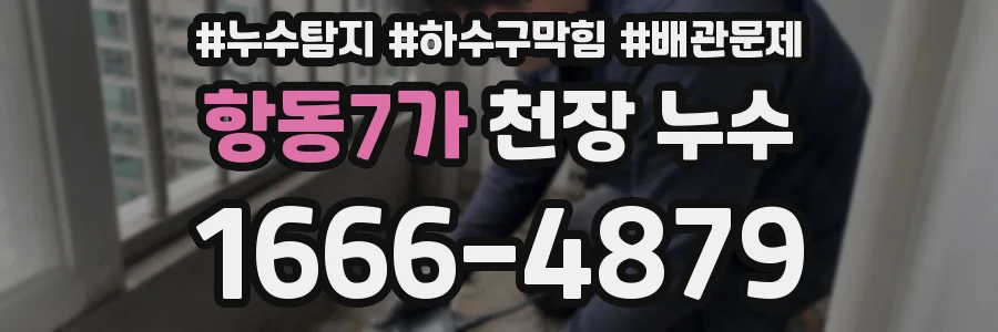 항동7가 천장 누수