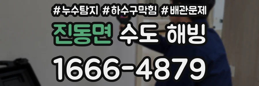진동면 수도 해빙