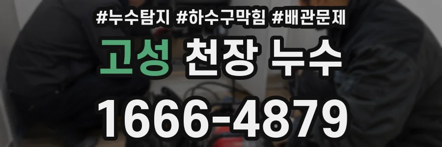 고성 천장 누수