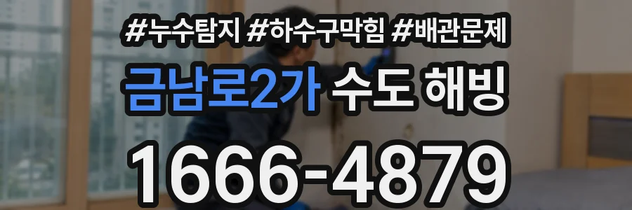 금남로2가 수도 해빙