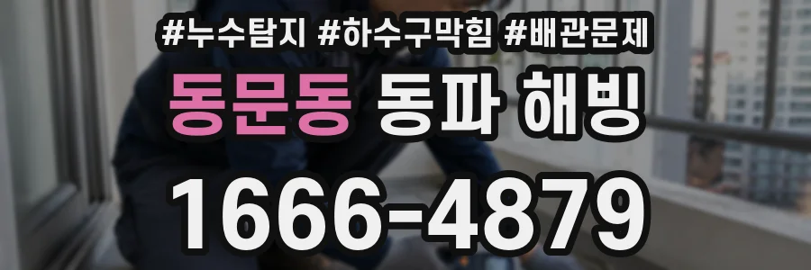 동문동 동파 해빙