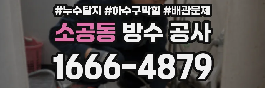 소공동 방수 공사