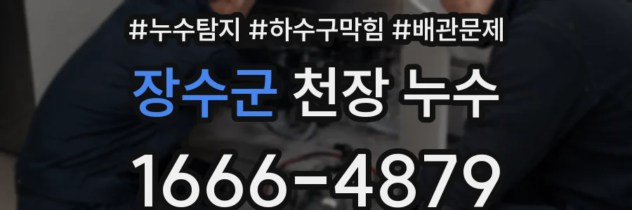 장수군 천장 누수