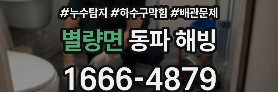 별량면 동파 해빙
