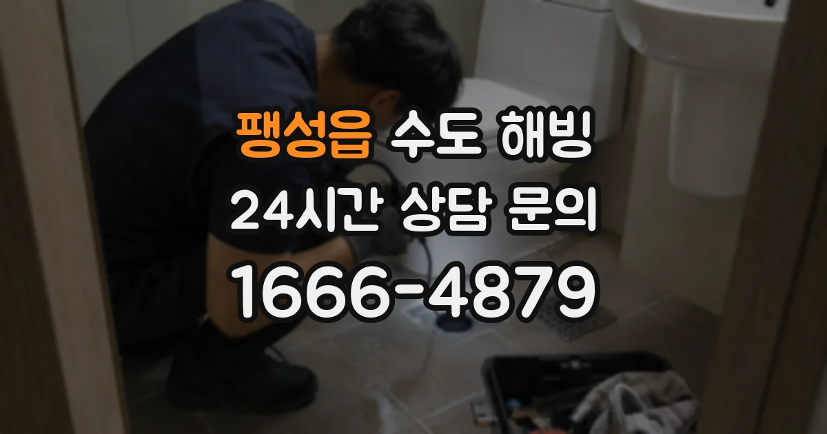 팽성읍 수도 해빙