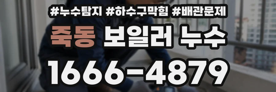 죽동 보일러 누수