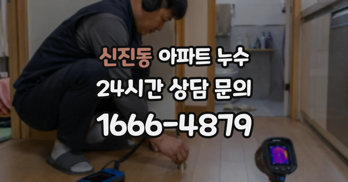 신진동 아파트 누수