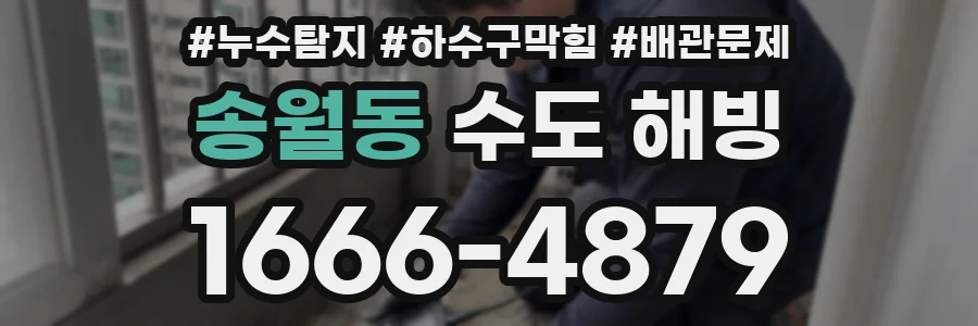 송월동 수도 해빙