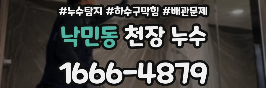 낙민동 천장 누수