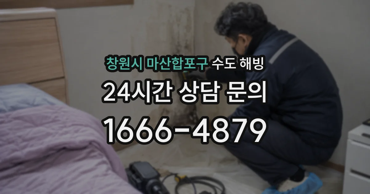 창원시 마산합포구 수도 해빙