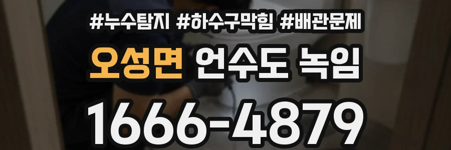 오성면 언수도 녹임