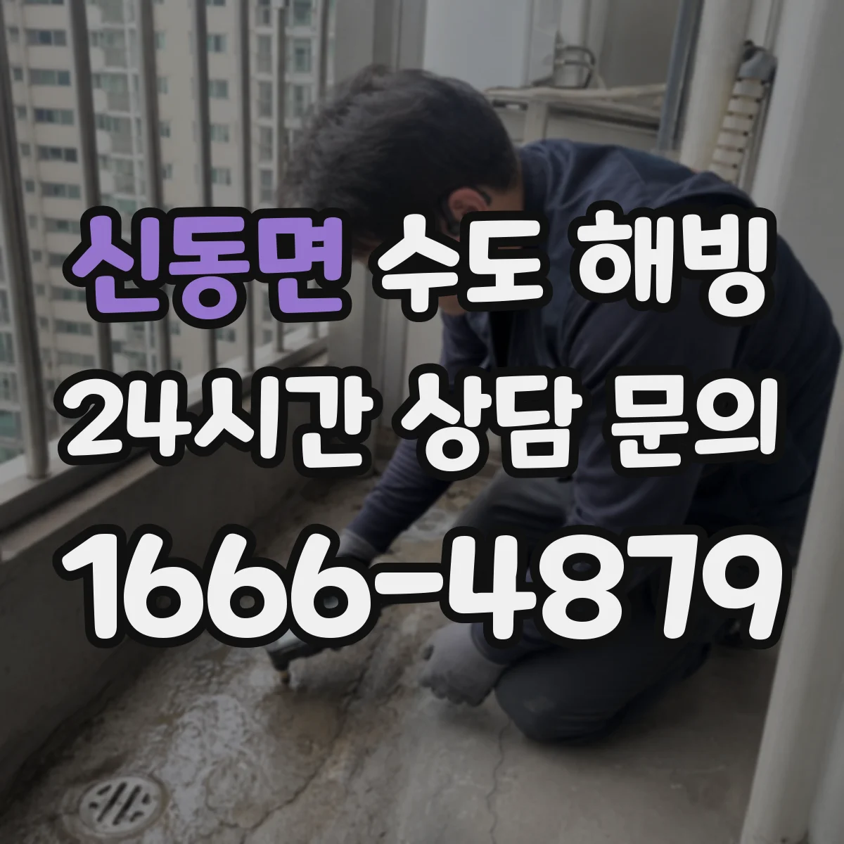 신동면 수도 해빙