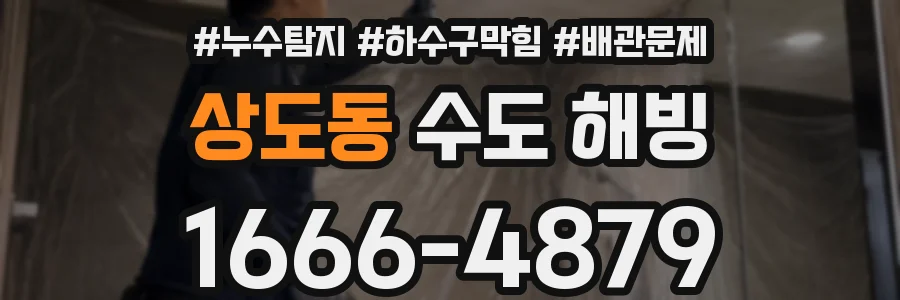 상도동 수도 해빙