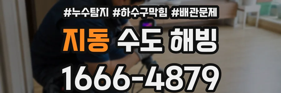 지동 수도 해빙