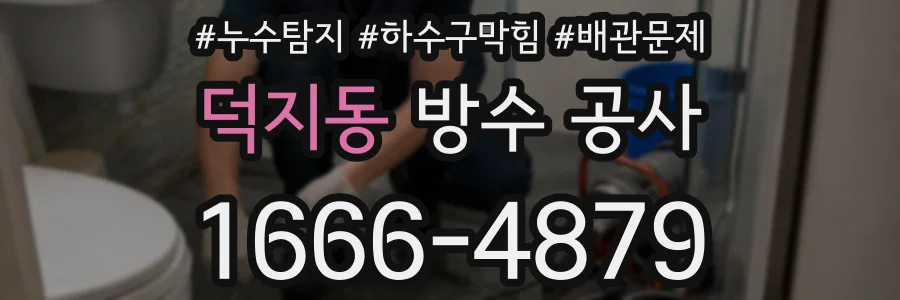 덕지동 방수 공사