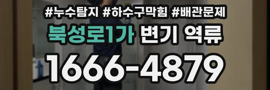 북성로1가 변기 역류