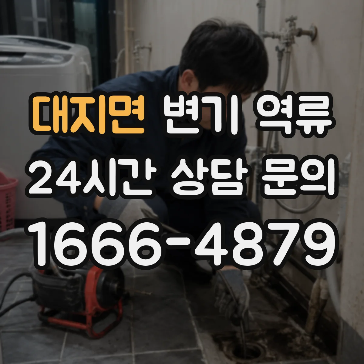 대지면 변기 역류