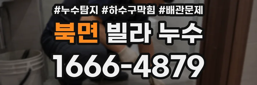 북면 빌라 누수