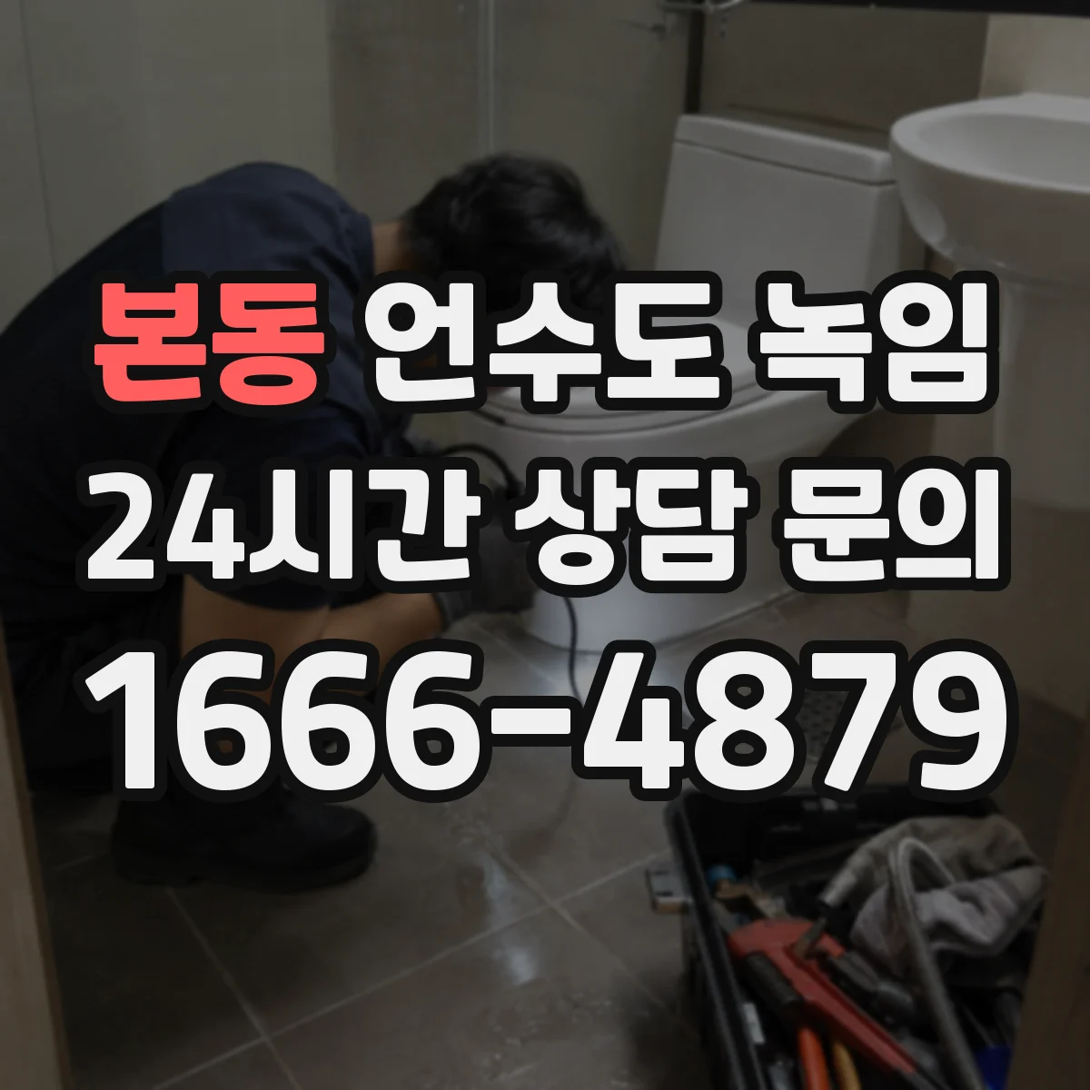 본동 언수도 녹임