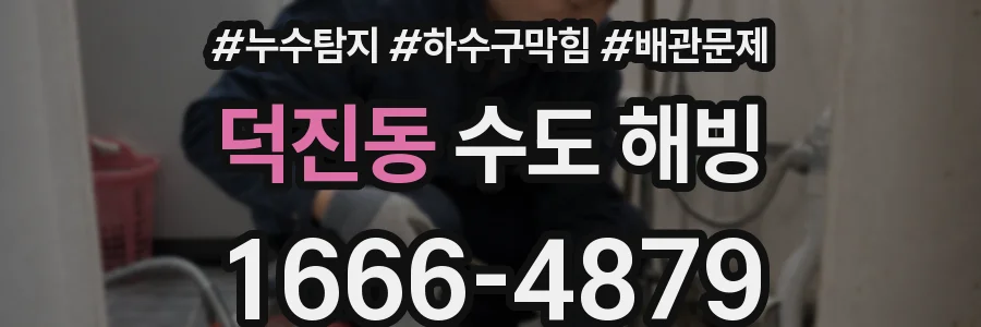 덕진동 수도 해빙