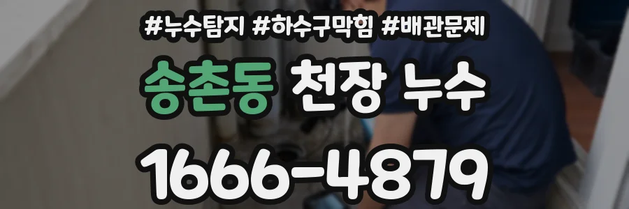 송촌동 천장 누수