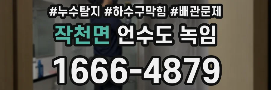 작천면 언수도 녹임