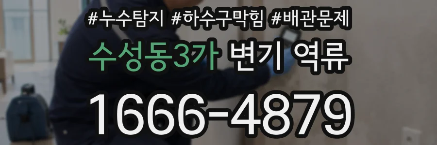 수성동3가 변기 역류